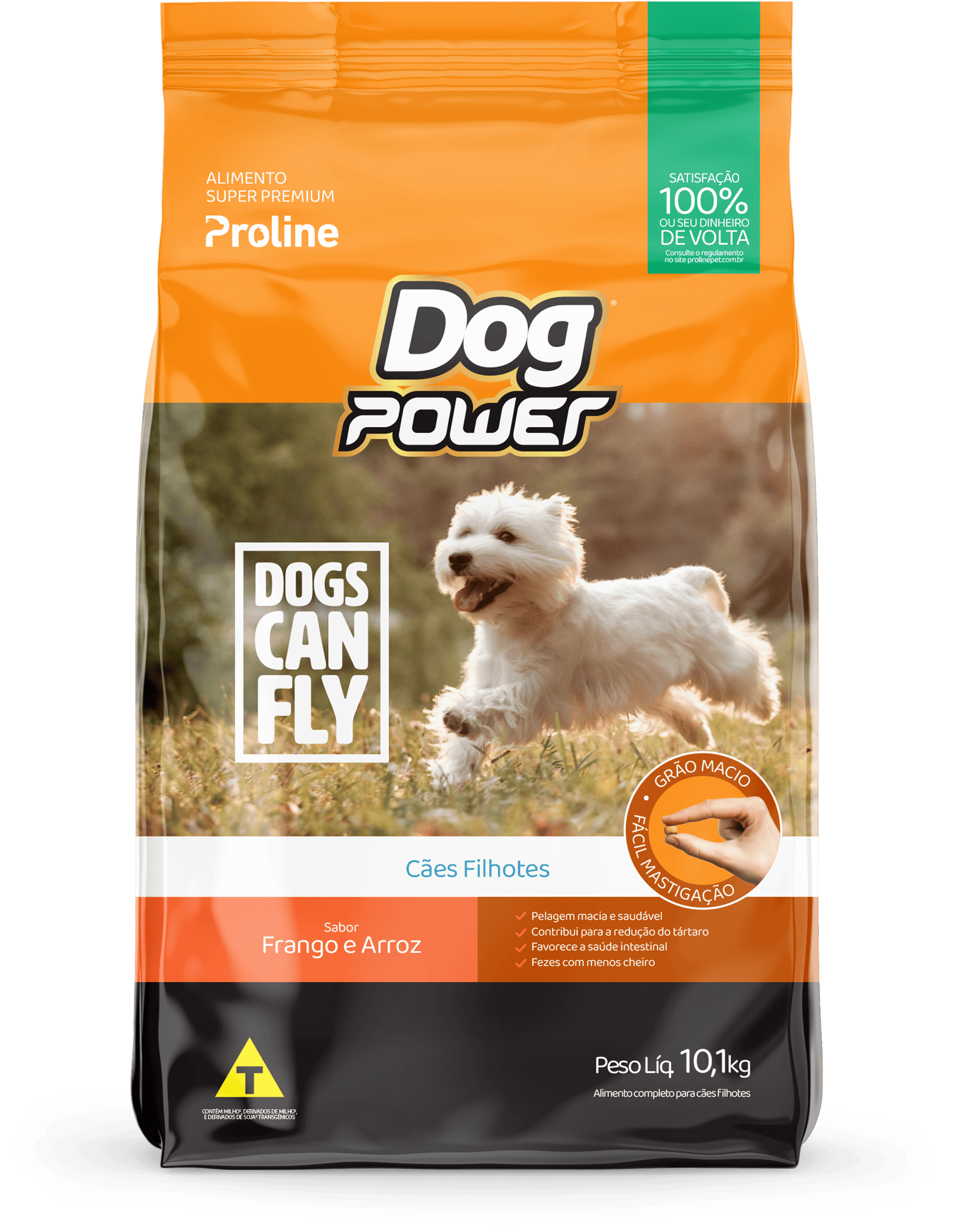 CÃES FILHOTES Frango e ArrozSaiba Mais >