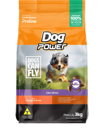 DOGPOWER_DOGSCANFLY_SENIOR CÃES ADULTOS SÊNIOR Frango e ArrozSaiba Mais >